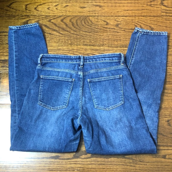 ACNE STUDIOS Women Blue ‘SKIN 5 USED BLUE’ Skinny Low Rise Jeans Sz 27/32 - Picture 2 of 16